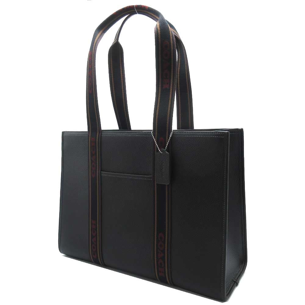 極美品 コーチ トートバッグ ビジネスバッグ A4可 レザー キャンバス 黒 Amazon | [COACH] [コーチ] トートバッグ SMITH レザー ラージトート